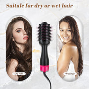 Hot Air One-Step Hair Dryer Negative Ion Anti-Frizz Blowout for Drying,Straightening, Curling and Volumizer V178-12120