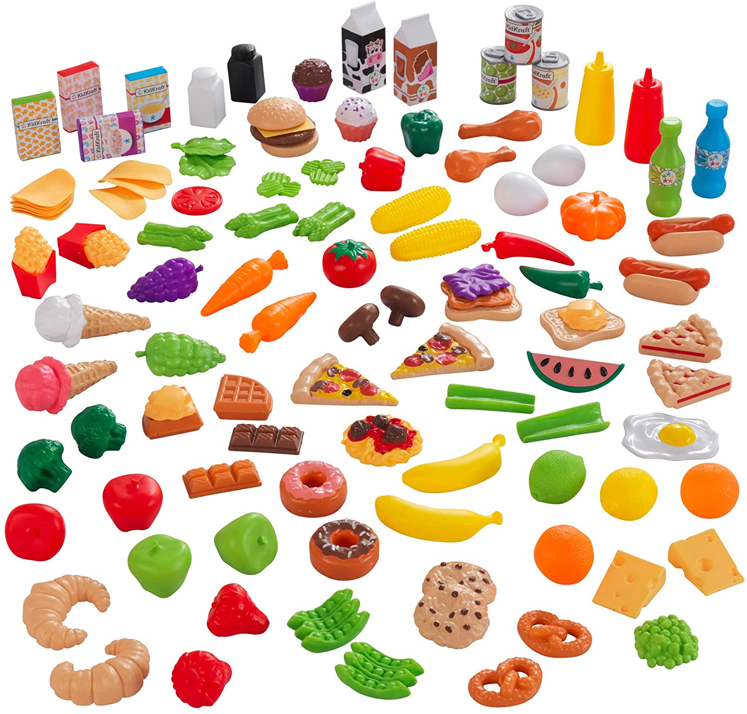 Tasty Treats Play Food Set for kids (115 pcs) V178-12571