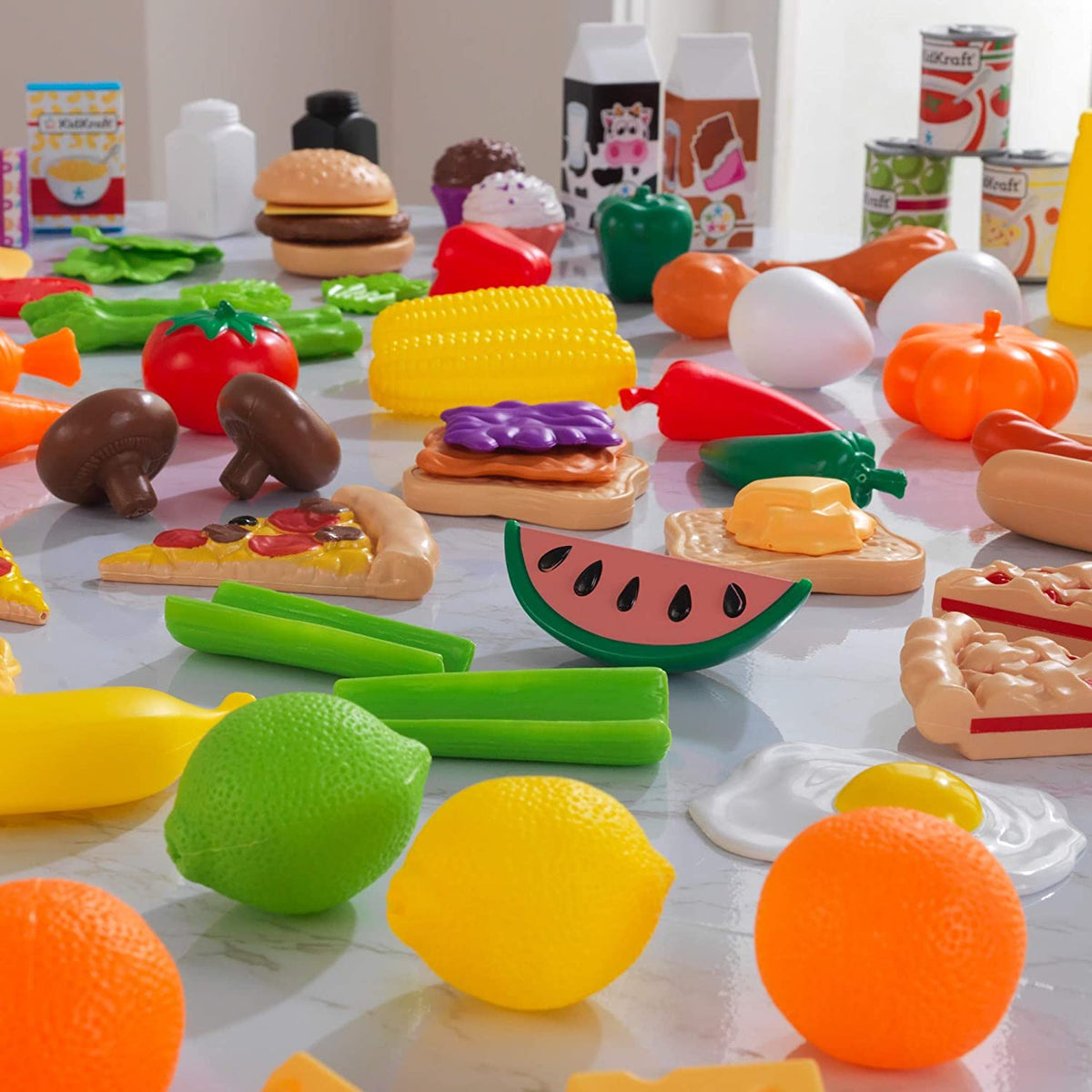Tasty Treats Play Food Set for kids (115 pcs) V178-12571
