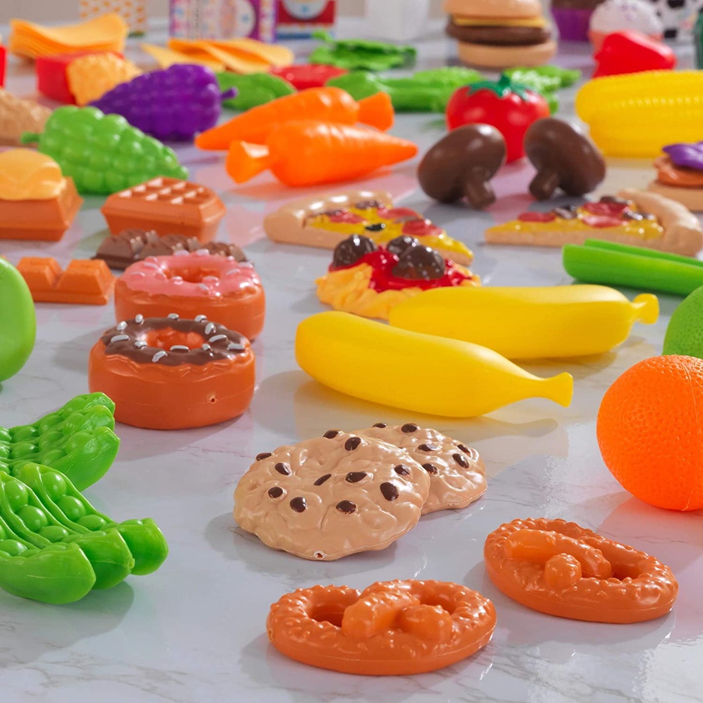 Tasty Treats Play Food Set for kids (115 pcs) V178-12571