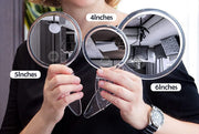 20X Magnifying Hand Mirror Two Sided Use for Makeup Application, Tweezing, and Blackhead/Blemish Removal (15 V178-14094