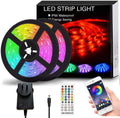 12M LED Strip Lights Rope Light for Bedroom and Home (5050 Lights Strip App with Remote Control) V178-14605