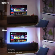 3M LED Strip Lights Rope Light for TV, Gaming and Computer (Lights Strip App with Remote Control) V178-14629