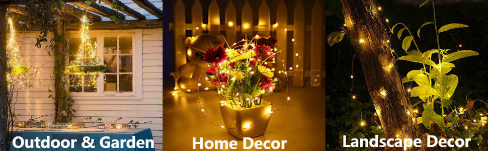 200 Waterproof LED Solar Fairy Light Outdoor with 8 Lighting Modes for Home,Garden and Decoration V178-14698