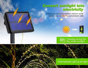 200 Waterproof LED Solar Fairy Light Outdoor with 8 Lighting Modes for Home,Garden and Decoration V178-14698