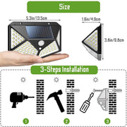 100 Waterproof LED Solar Fairy Light Outdoor with 8 Lighting Modes for Home,Garden and Decoration (4 pack) V178-14704