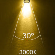 3 x LED Spotlights Powered Solar Garden Lights Outdoor Waterproof (Warm White) V178-14711