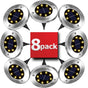 8 Pack LED Solar Pathway Lights Outdoor Solar Ground Lights (Warm White) V178-14728