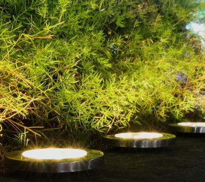 8 Pack LED Solar Pathway Lights Outdoor Solar Ground Lights (Warm White) V178-14728