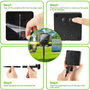 20m 200 LED Solar Powered Outdoor Lights with 8 Lighting Modes and Waterproof for Home,Garden and Decoration V178-14735