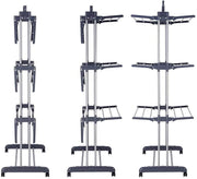 3 Tier Foldable Clothes Drying Rack for Laundry Dryer with Hanger Stand Rail Indoor V178-14865