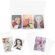 100 Packs Photocard Sleeves, 200Microns Kpop (Unsealable) V178-20411