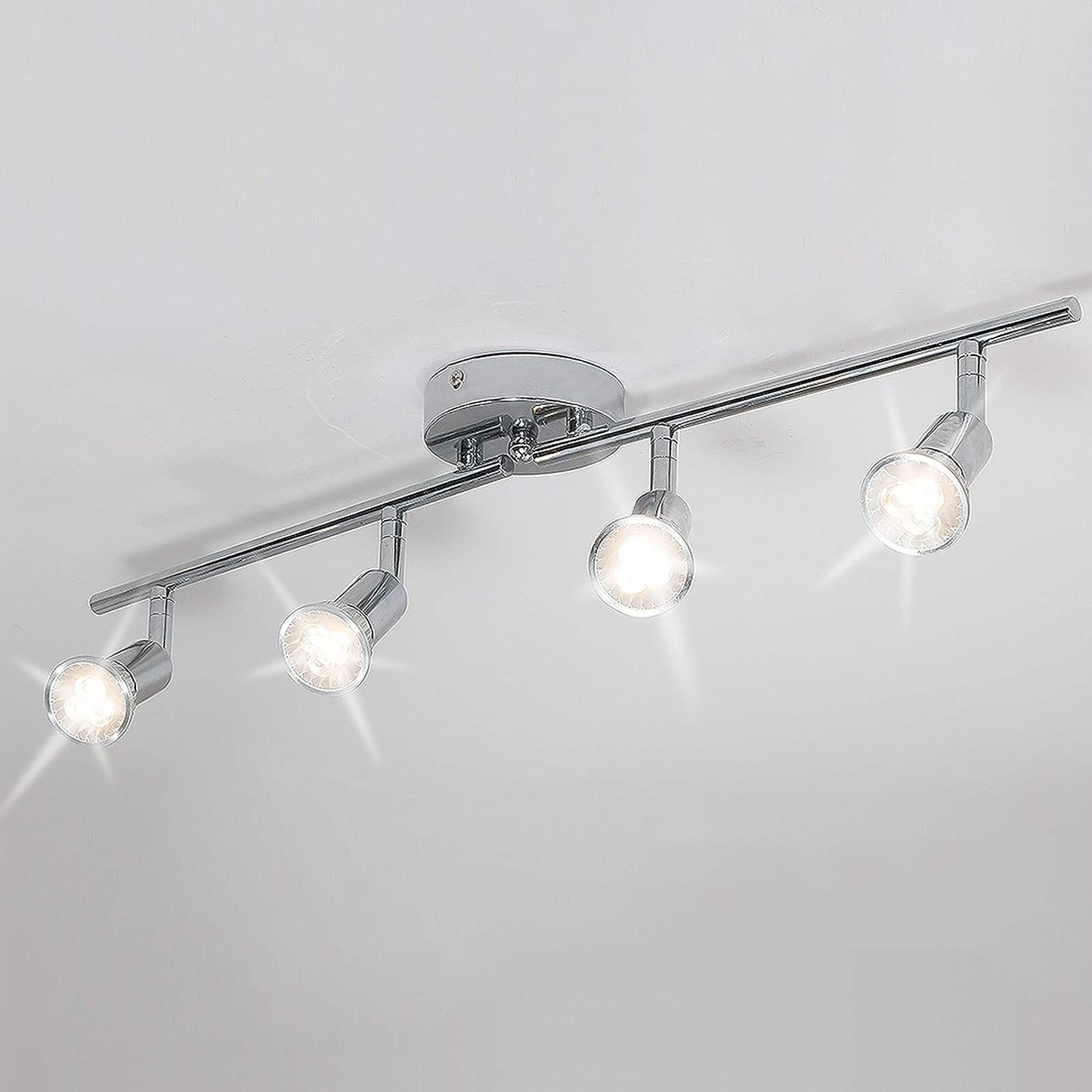 Modern 4 Light Track Lighting Kit LED (Chrome) V178-23361