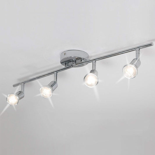 Modern 4 Light Track Lighting Kit LED (Chrome) V178-23361