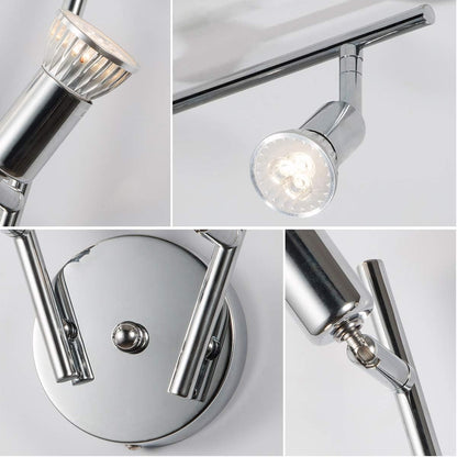 Modern 4 Light Track Lighting Kit LED (Chrome) V178-23361