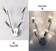 Modern 4 Light Track Lighting Kit LED (Chrome) V178-23361