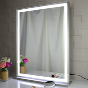 10x Magnification Mirror with Smart Touch Control and 3 Colors Dimmable Light for Bathroom and Bedroom (71 x V178-30001