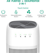 Air Purifier Dehumidifier Q10 HEPA Filter V178-33358