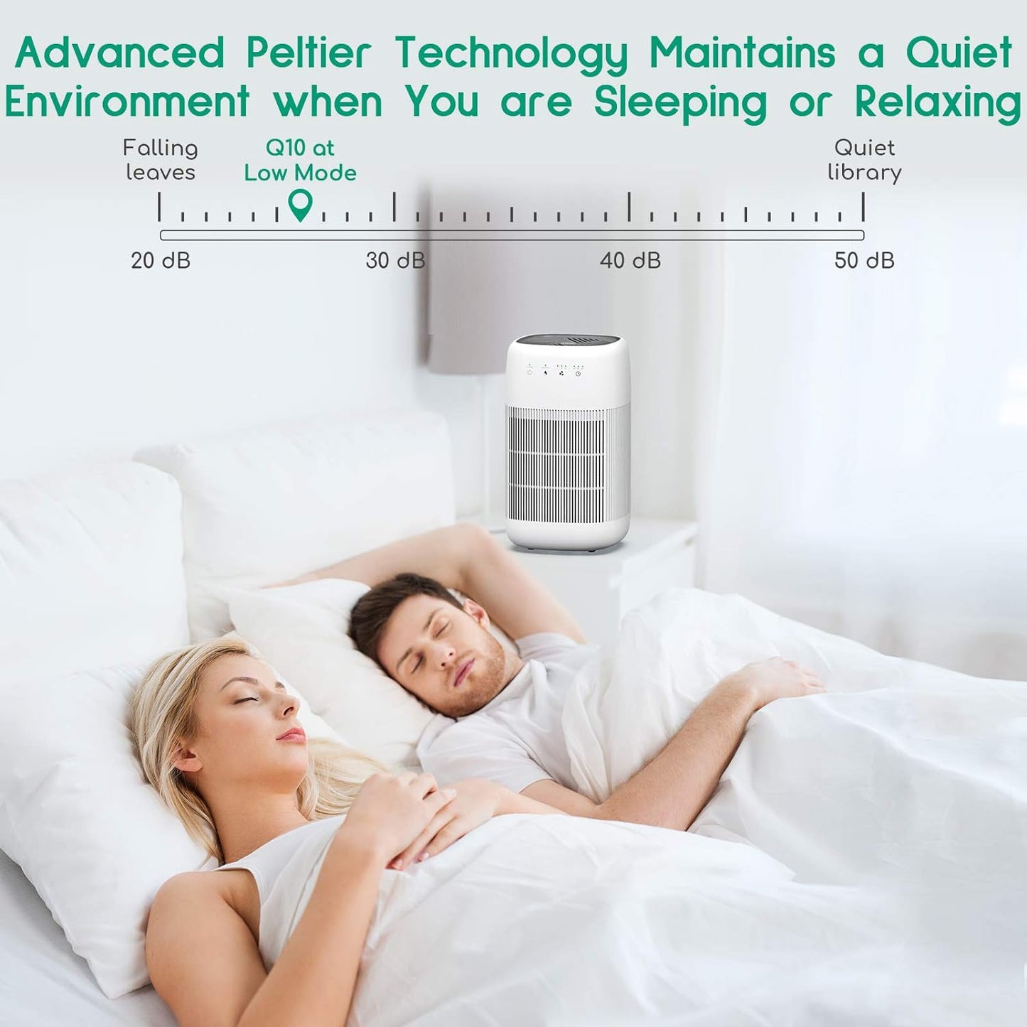 Air Purifier Dehumidifier Q10 HEPA Filter V178-33358