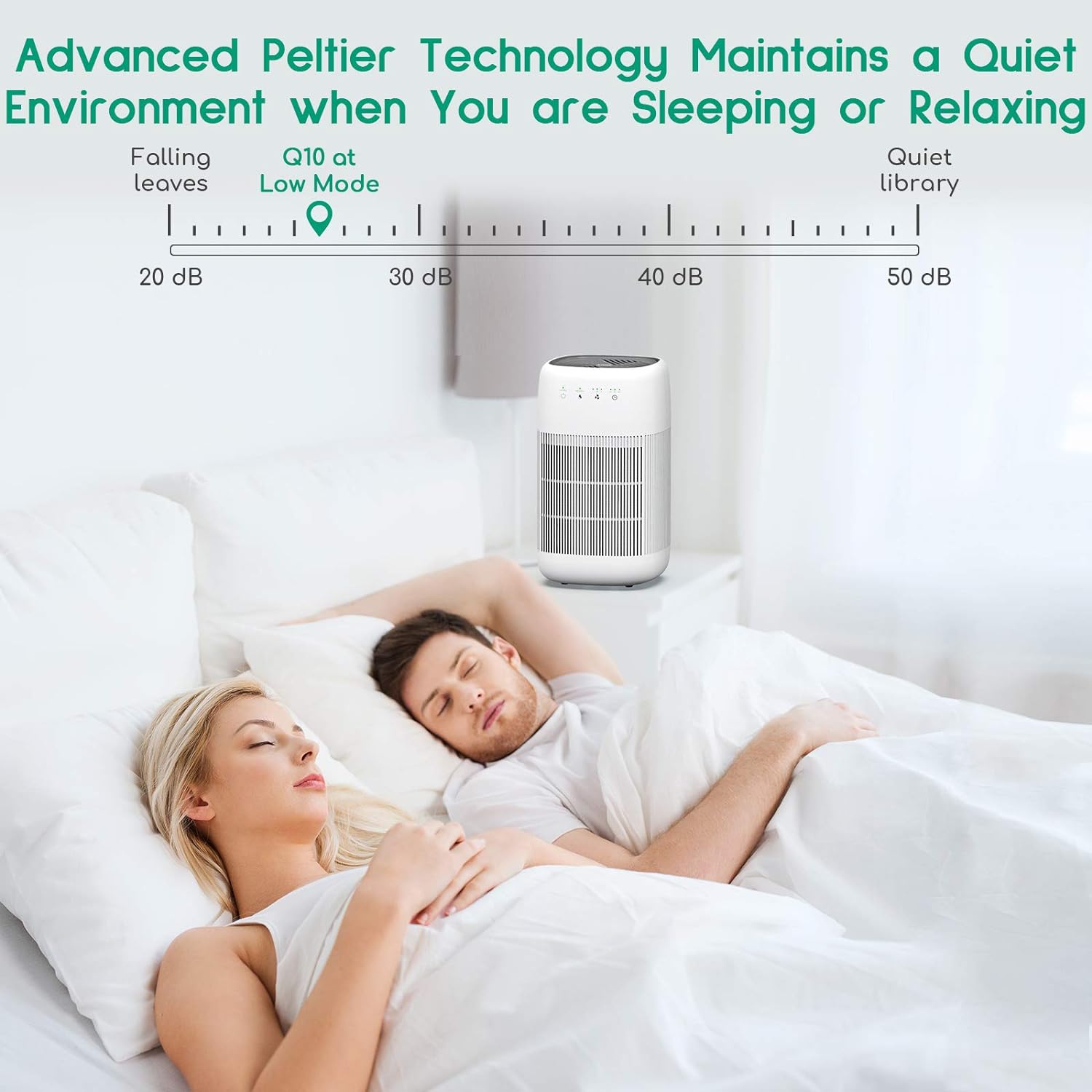 Air Purifier Dehumidifier Q10 HEPA Filter V178-33358