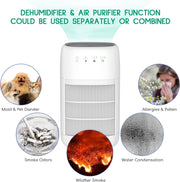 Air Purifier Dehumidifier Q10 HEPA Filter V178-33358
