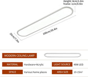 Dimmable LED Ceiling Light, 48W White V178-33501