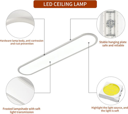 Dimmable LED Ceiling Light, 48W White V178-33501