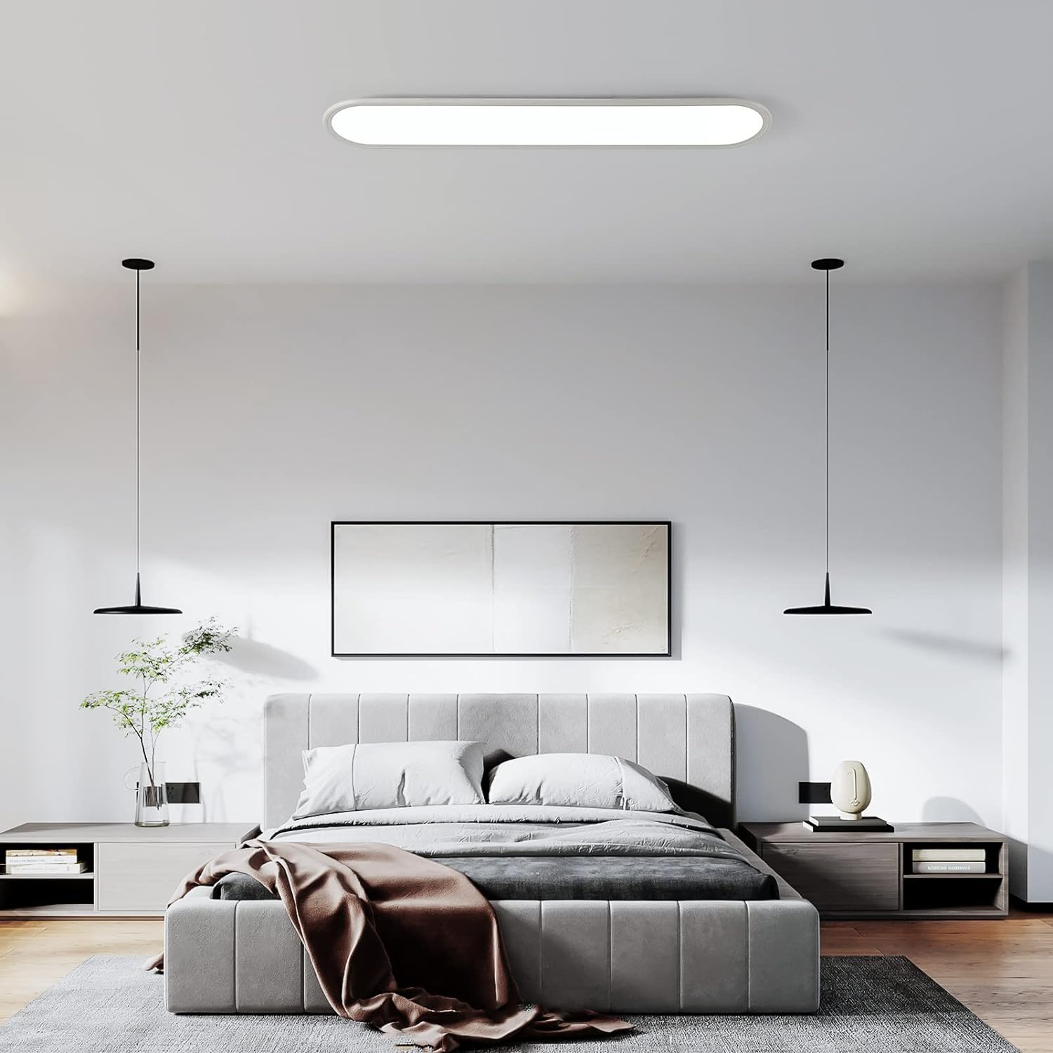Dimmable LED Ceiling Light, 48W White V178-33501