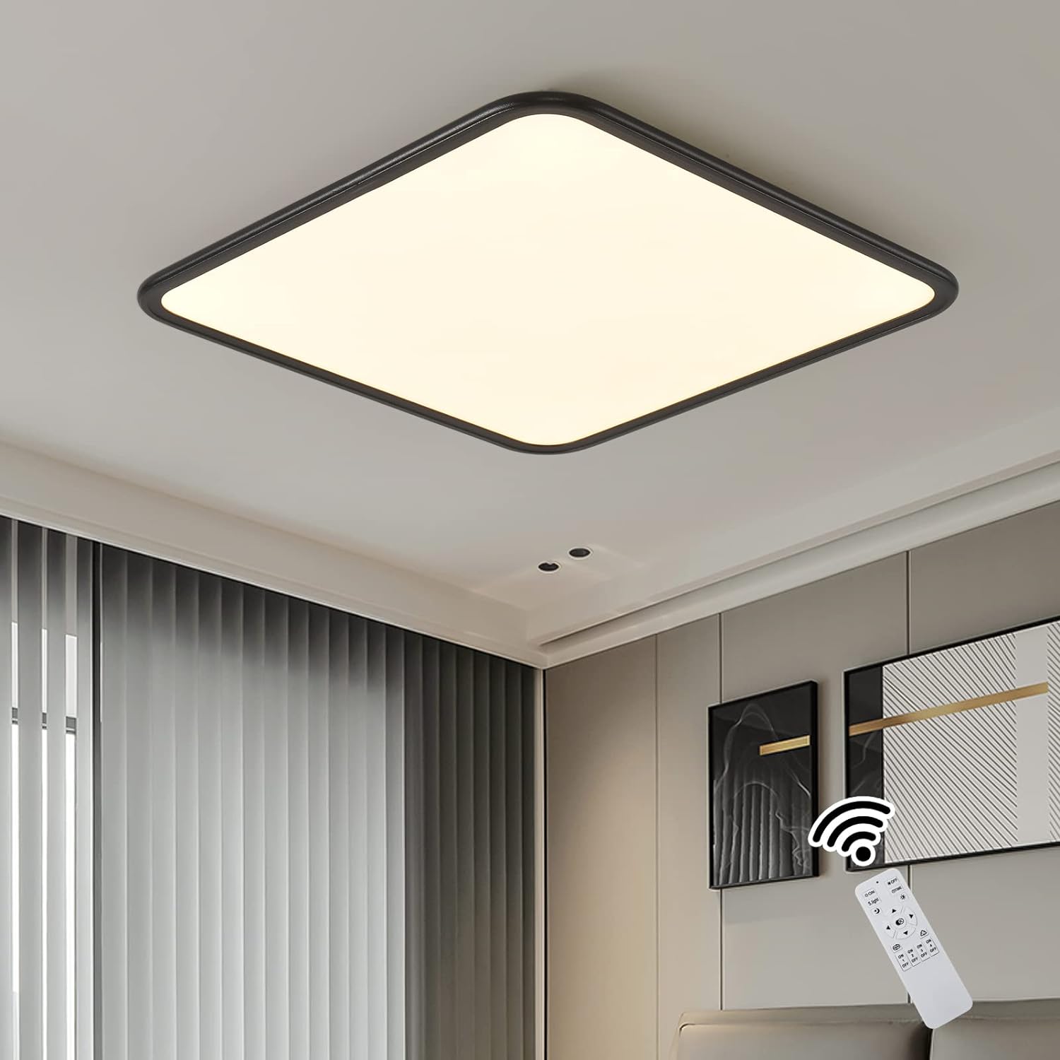 Dimmable LED Ceiling Light, 40W Anti Blue V178-33747