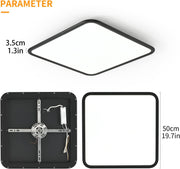 Dimmable LED Ceiling Light, 40W Anti Blue V178-33747