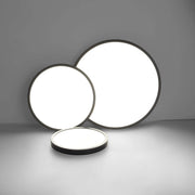 LED Ceiling Light Fixture, Natural Light, 28W 4500K ,Black V178-35367