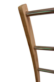 Bamboo Towel Bar Metal Holder Rack 3-Tier Freestanding and Bottom shelf for Bathroom V178-36013