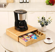 Bamboo K-Cup Coffee Pod Holder Storage Organizer for Kitchen, Jewelry and Cosmetic V178-36020