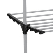 Folding 3 Tier Clothes Laundry Drying Rack with Stainless Steel Tubes for Indoor & Outdoor Home V178-36029