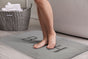 Extra Thick Memory Foam & Super Comfort Bath Rug Mat for Bathroom (60 x 40 cm, Grey) V178-36033