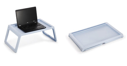Multifunction Laptop Bed Desk with foldable legs for Home Office (Blue) V178-36038