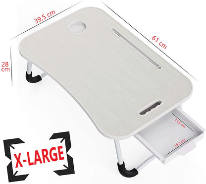 Laptop Bed Desk with Storage and foldable legs for Adults, Kids & Home Office V178-36042