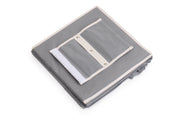 2 Pack 5-Tier Shelf Hanging Closet Organizer and Storage for Clothes (Grey) V178-36047