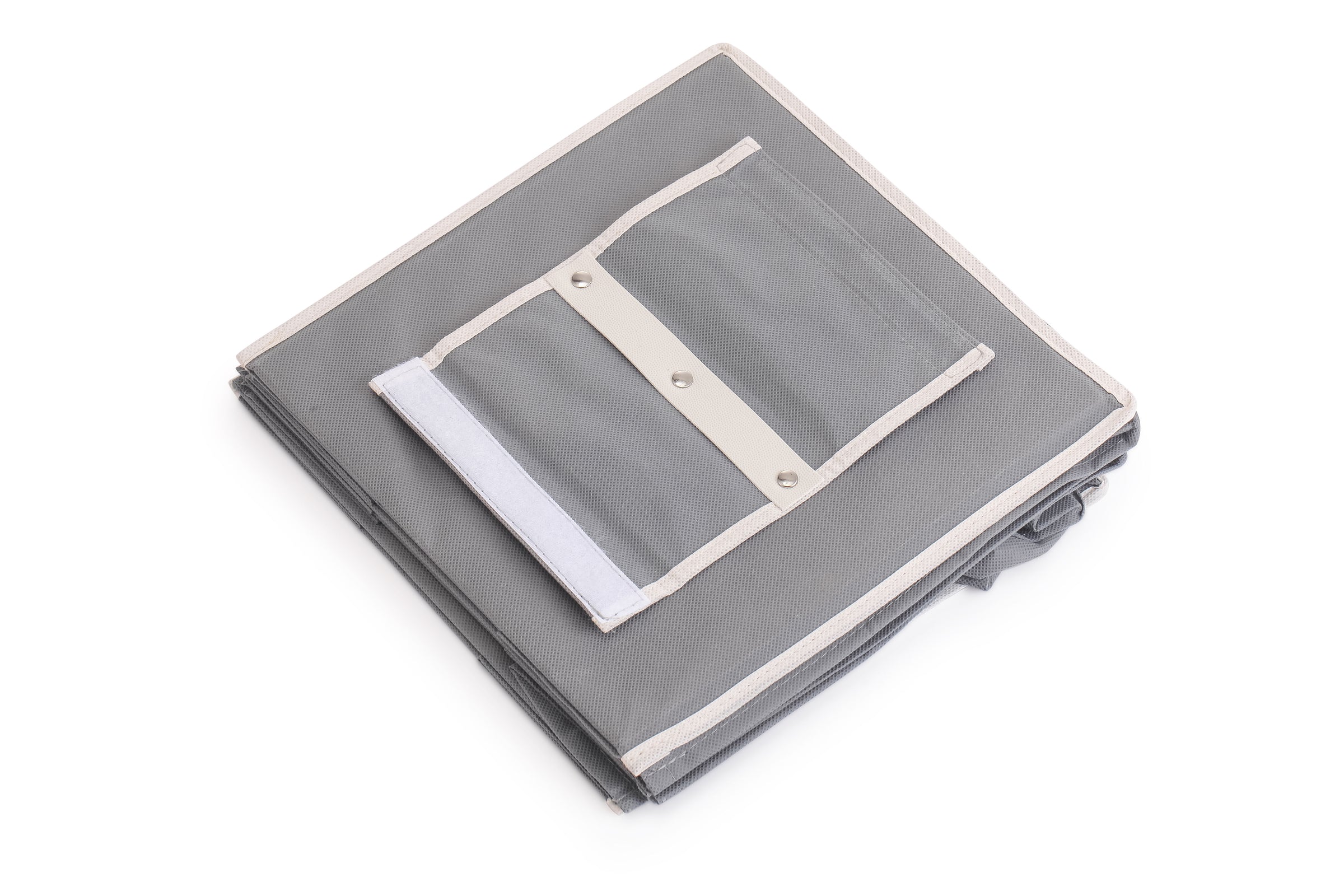 3 Pack 5-Tier Shelf Hanging Closet Organizer and Storage for Clothes (Grey) V178-36049
