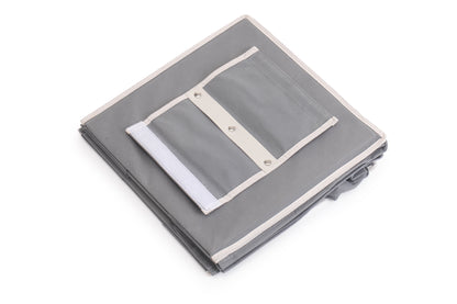 3 Pack 5-Tier Shelf Hanging Closet Organizer and Storage for Clothes (Grey) V178-36049