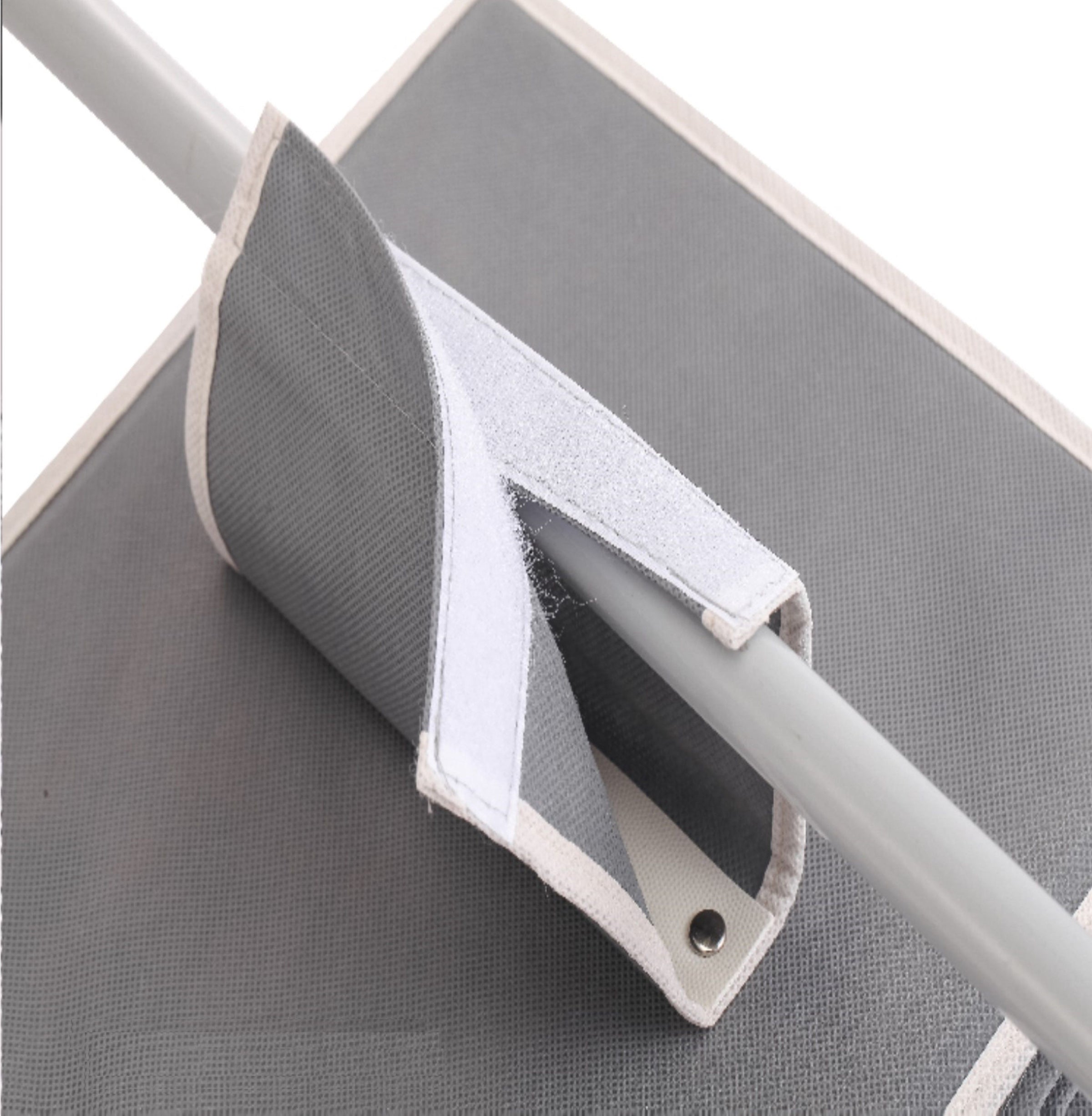 3 Pack 5-Tier Shelf Hanging Closet Organizer and Storage for Clothes (Grey) V178-36049