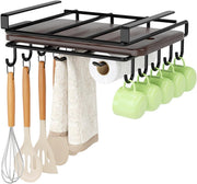 Multifunctional Under Cabinet Cutting Board Metal Holder Organiser V178-36075