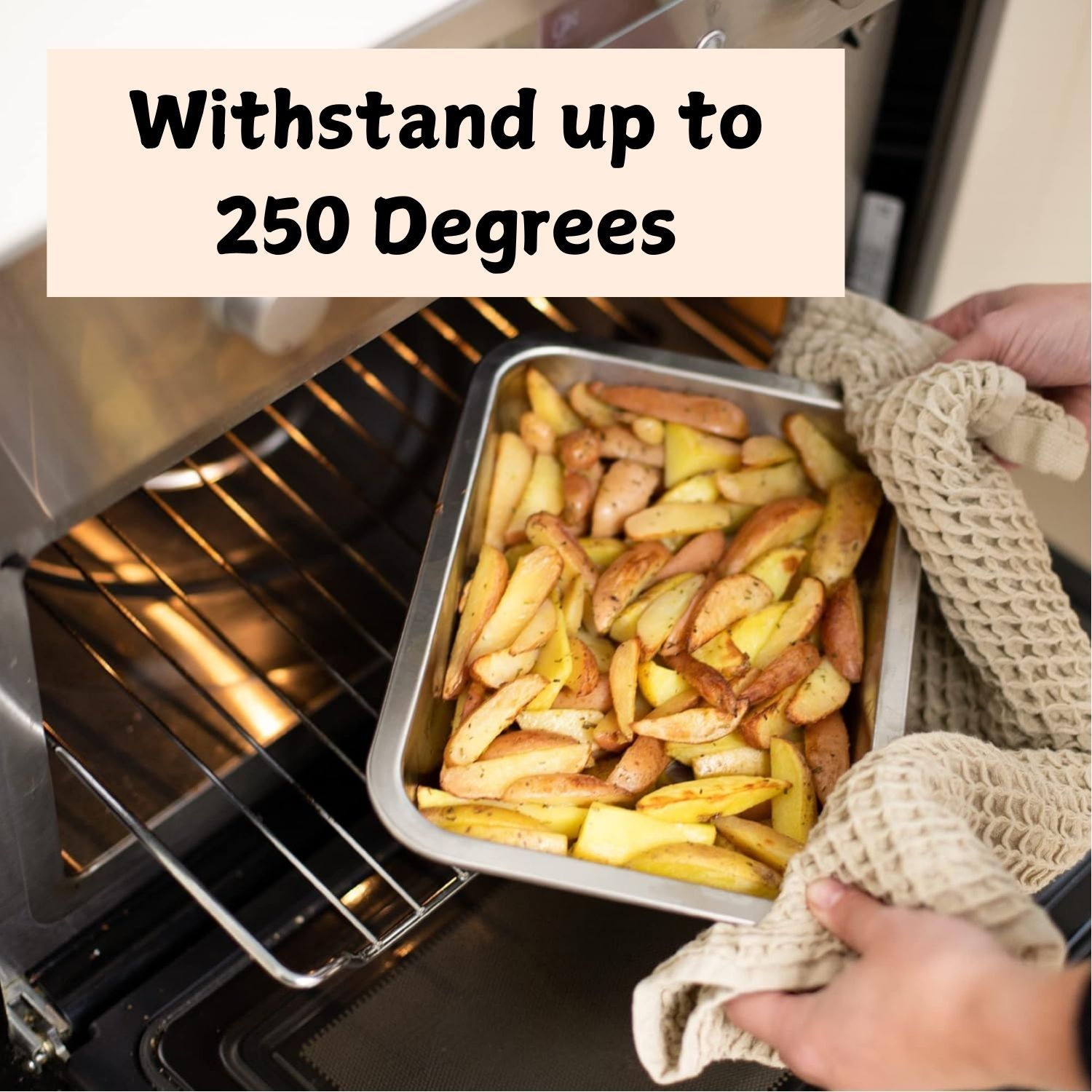 Chopping Board with with 2 Organiser Stainless Steel Trays Containers V178-36085