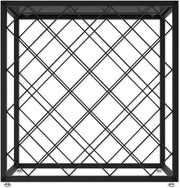 Freestanding Metal Wine Rack for 25 Bottles V178-36090