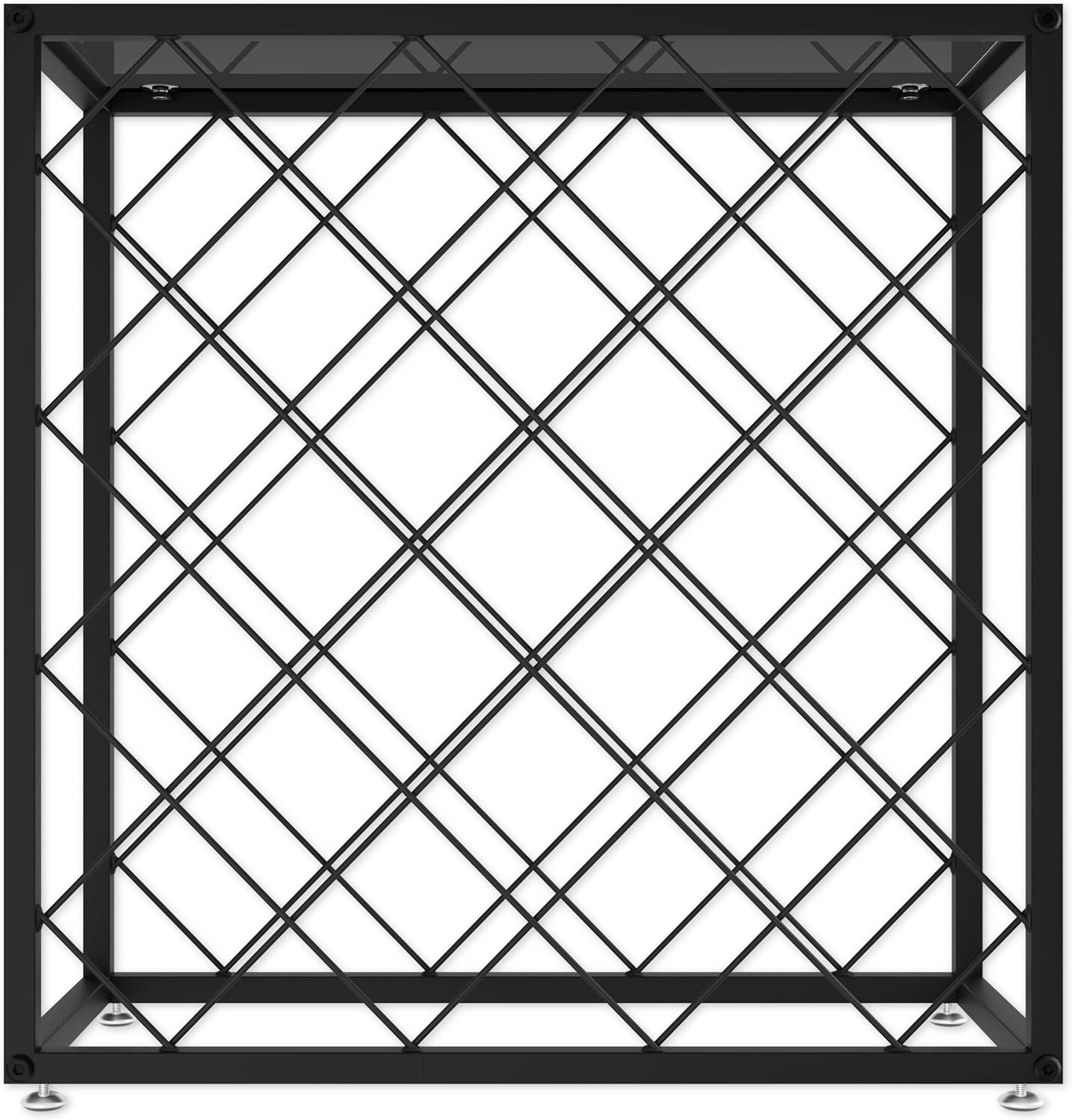 Freestanding Metal Wine Rack for 25 Bottles V178-36090