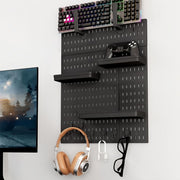 Pegboard Combination Kit with 4 Pegboards and 18 Accessories Modular Hanging for Wall Organiser V178-36100
