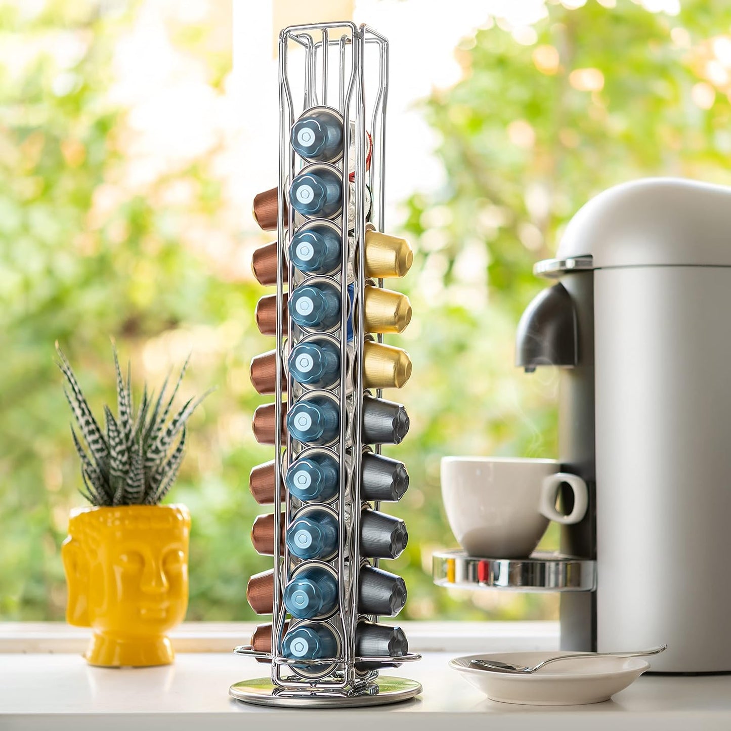 Coffee Pods Holder Storage Compatible with 40 Nespresso Pods V178-36114
