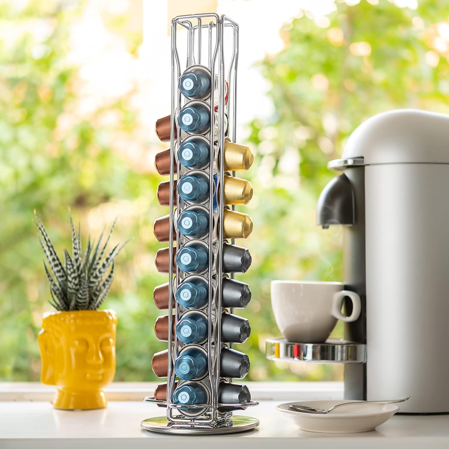 Coffee Pods Holder Storage Compatible with 40 Nespresso Pods V178-36114