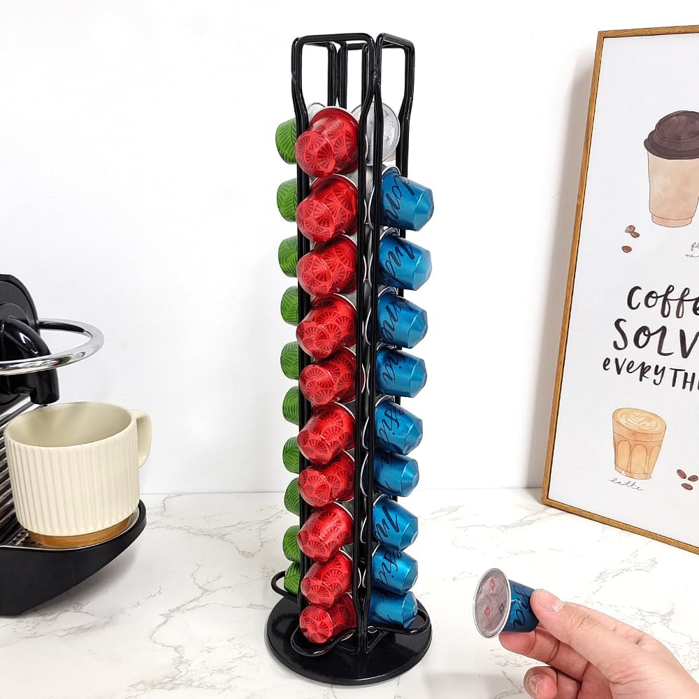 Coffee Pods Holder Storage Compatible with 40 Nespresso Pods V178-36115