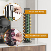 Coffee Pods Holder Storage Compatible with 40 Nespresso Pods V178-36115